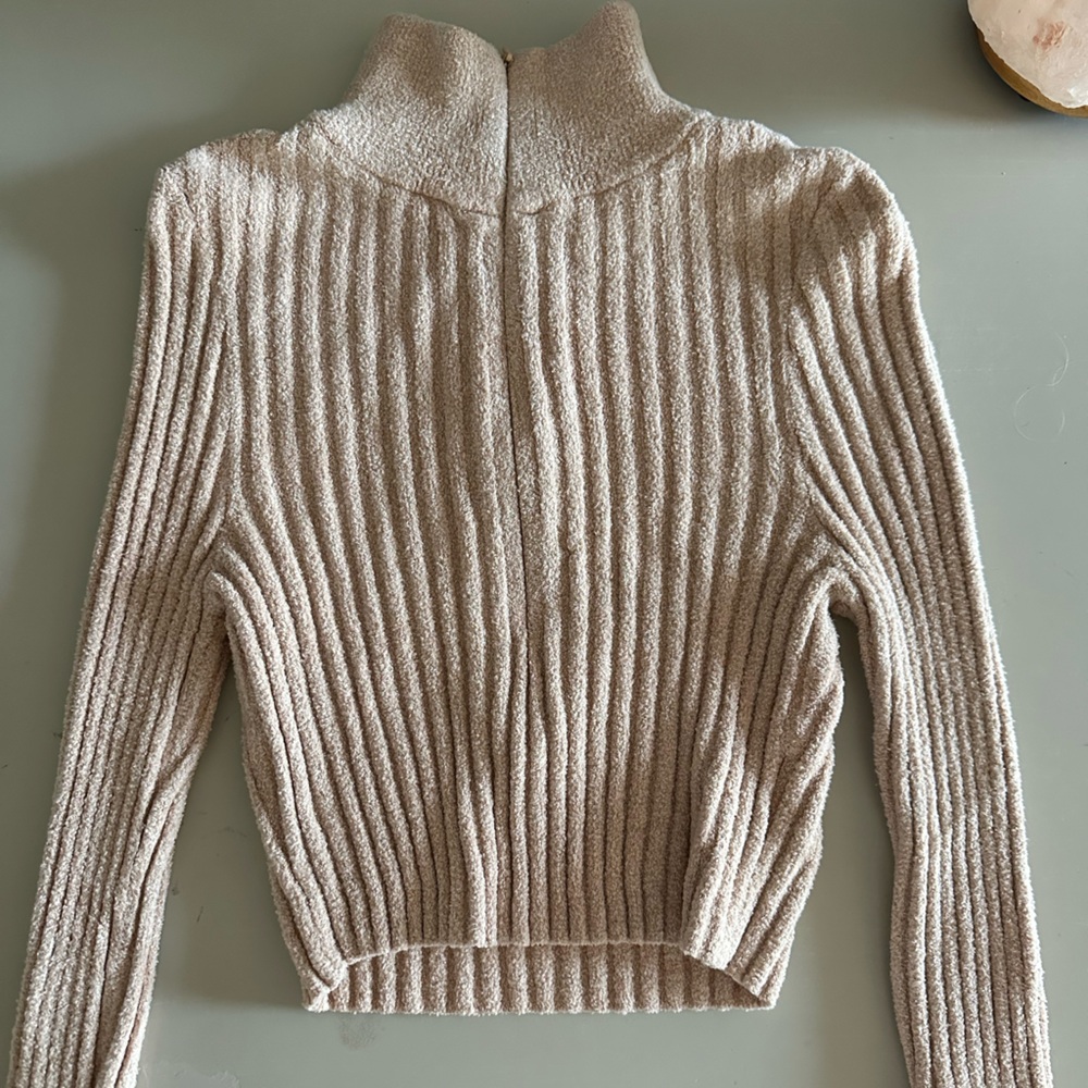 Urban Outfitters Cropped Sweated Quarter Zip